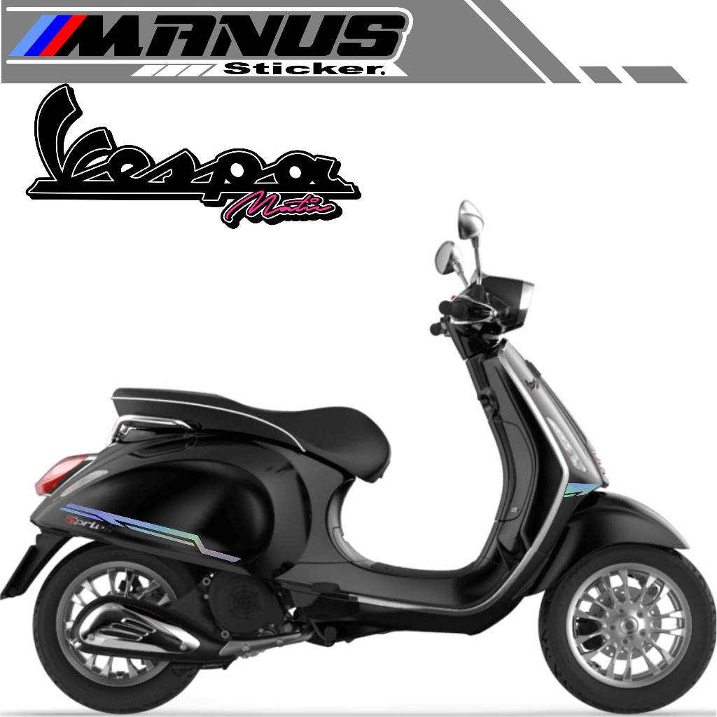 378{A}/STRIPING MOTOR VESPA MATIC/STICKERVESPA MATIC/STIKER VESPA/STRIPING SIMPLE MOTOR VESPA MATIC