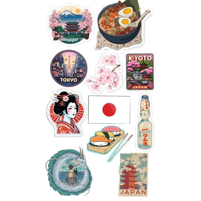 

sticker aesthetic about Japan