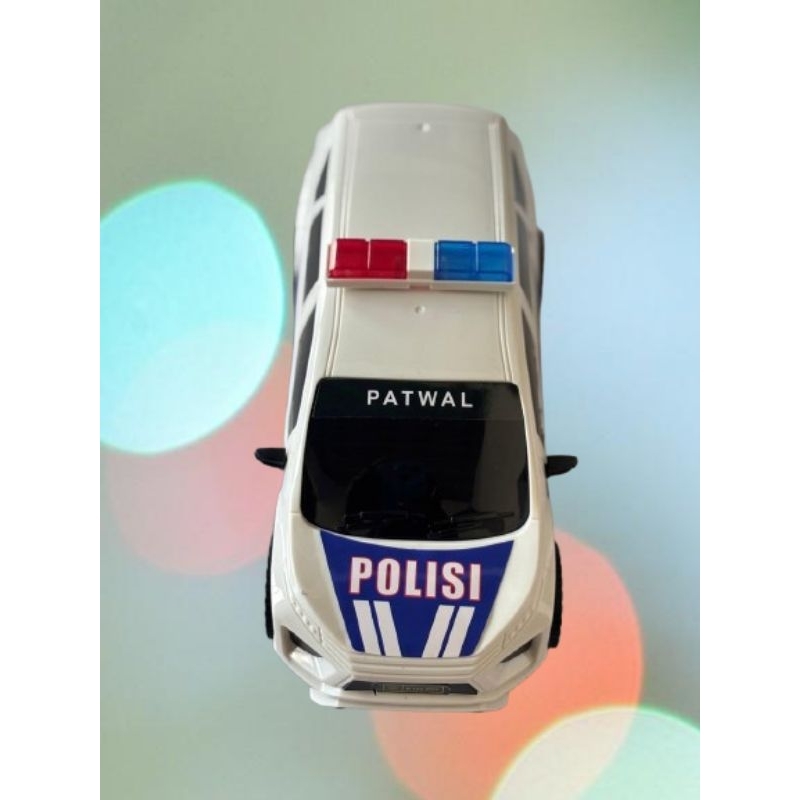 Mainan Anak Mobil Polisi Patwal & Shabara