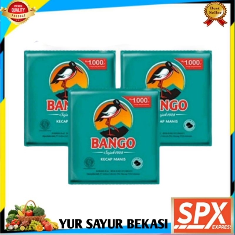 

Kecap Bango 18ml (3 Sachet).