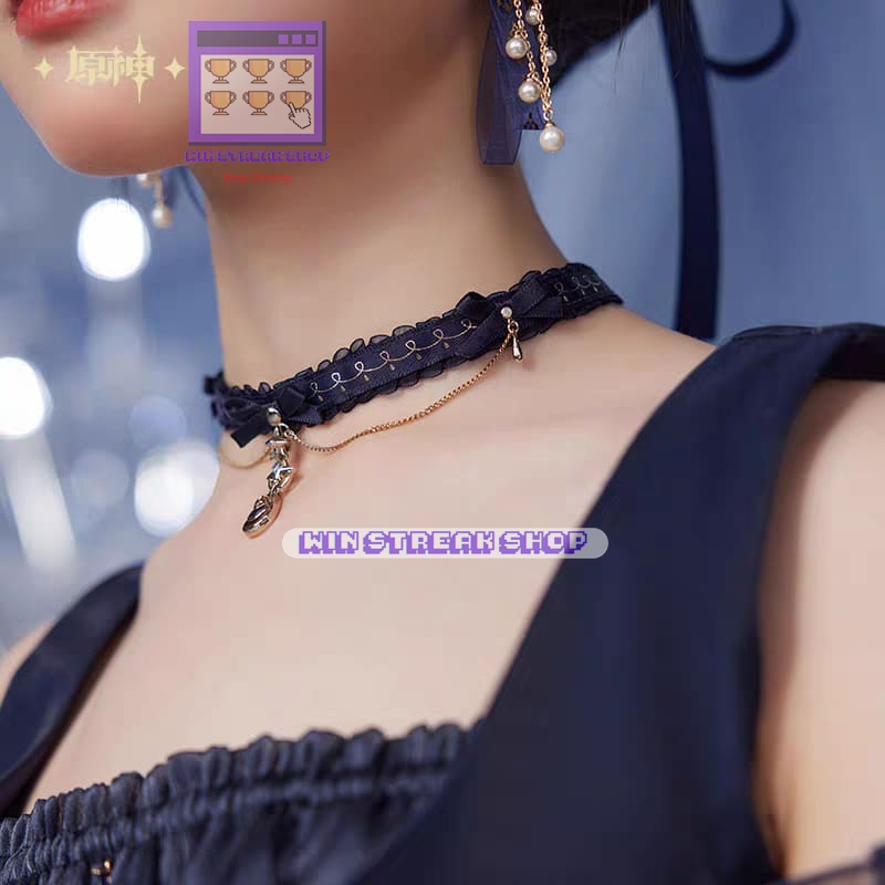 Genshin Impact Official Merchandise - Furina Choker Genshin Impact / Furina Bracelet Genshin Impact