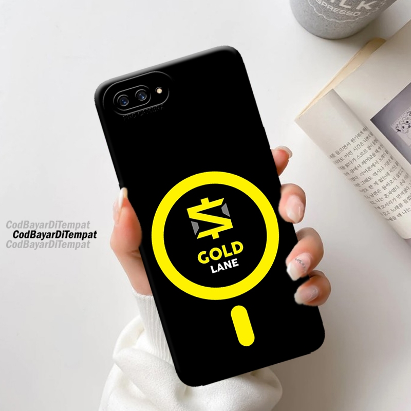 Softcase OPPO A3S / REALME C1 Fashion TOMBOL MAGSAFE MOBA ROLE POSISI Terbaru  - Untuk Pria - Wanita