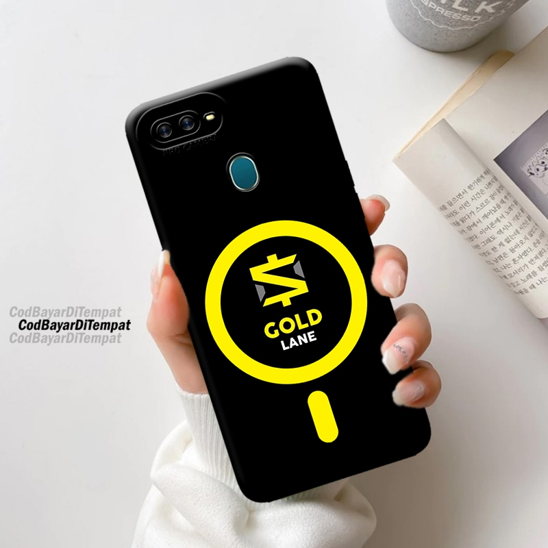Softcase OPPO A5S / A7 / A12 / A11K / REALME 2 Fashion TOMBOL MAGSAFE MOBA ROLE POSISI Terbaru  - Un