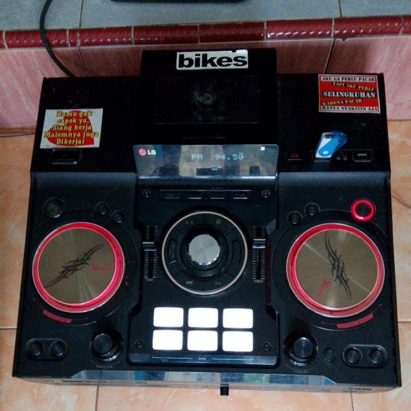 service audio xboom dj climax party lg