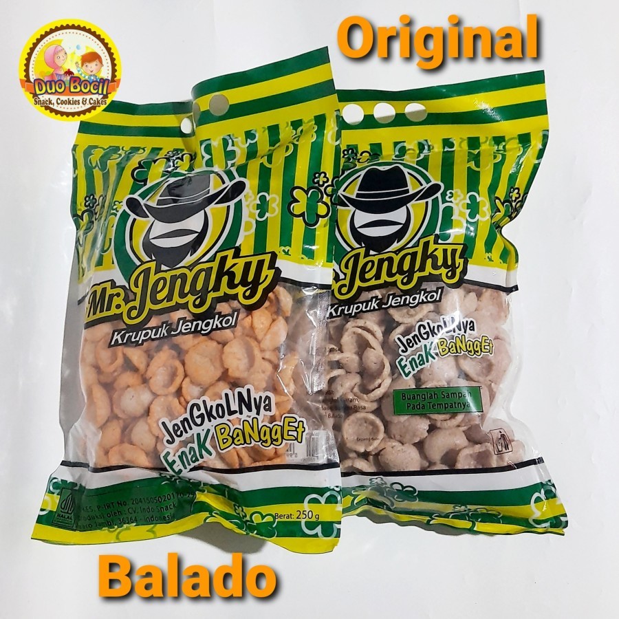 

Kerupuk Jengkol Mr. Jengky 250 Gram / Krupuk Jengkol - Duo Bocil Snack