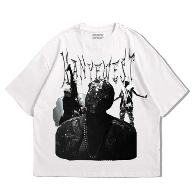 Dropinsomethin - Carnival Boxy tee || T-shirt Kanye West 20s