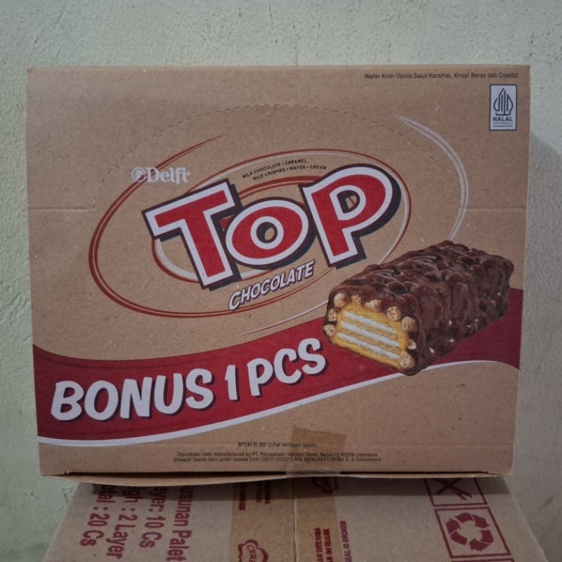 

Delfi Top 22g jual box isi 12 pcs bonus 1pcs