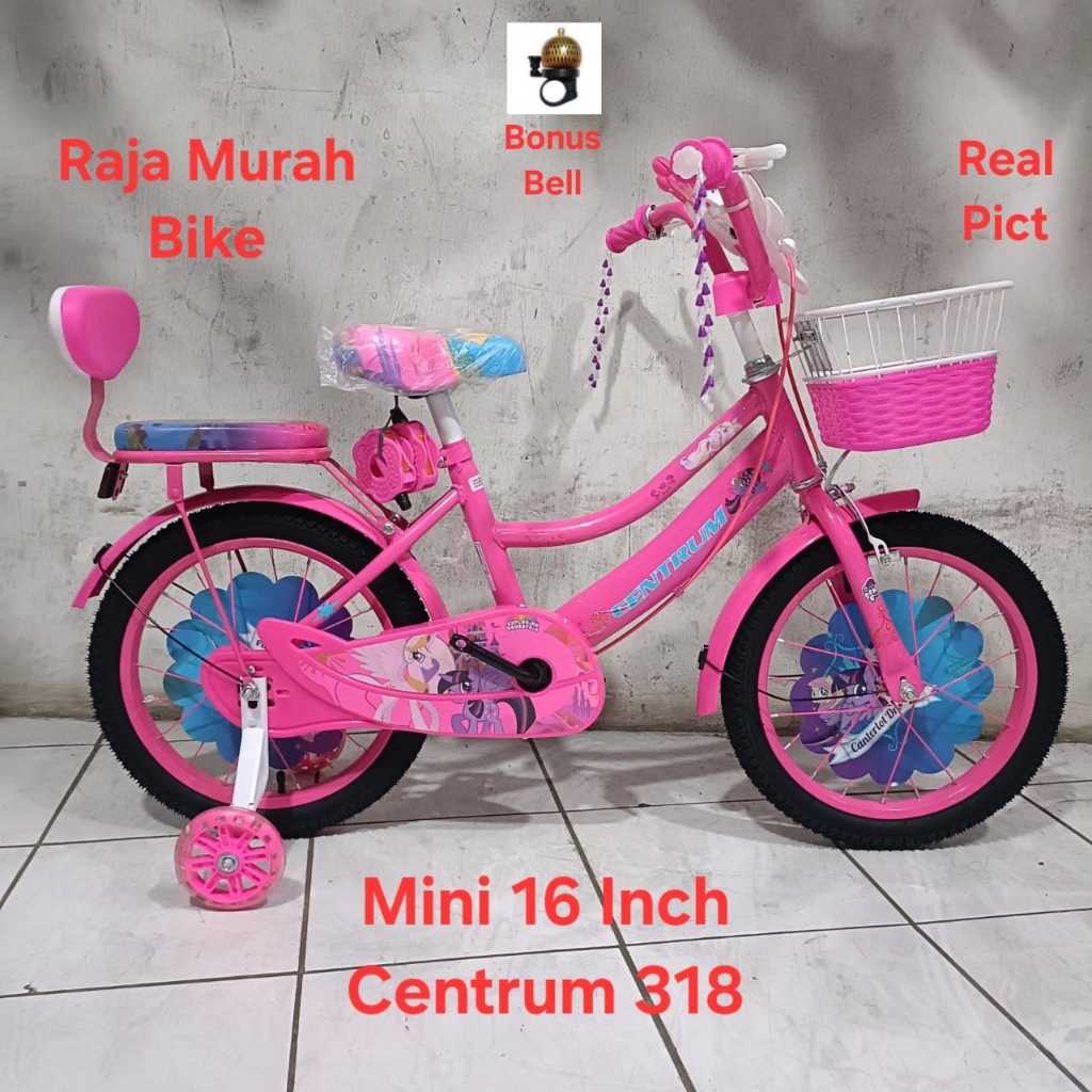 Sepeda Anak Perempuan Mini 16 Inch Centrum 318 Sepeda Anak Terbaru Centrum 318 16 Inch