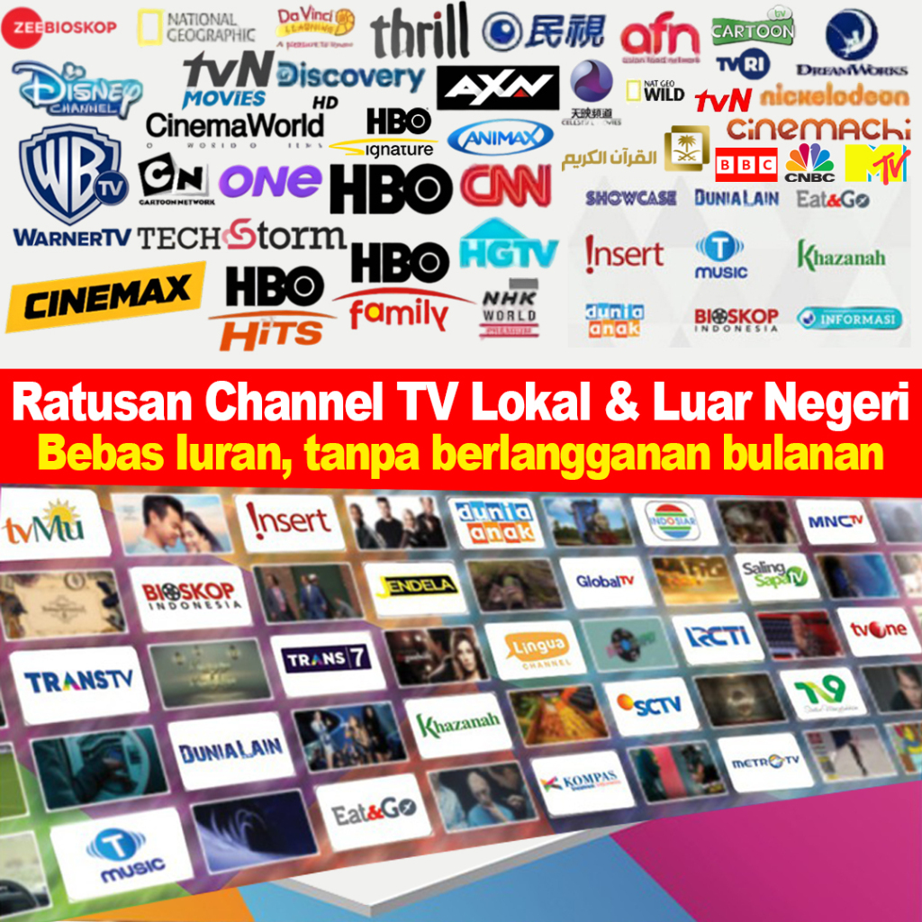 Layanan Open All Channel TV OTT NAVIGATOR & IPTV EXTREME