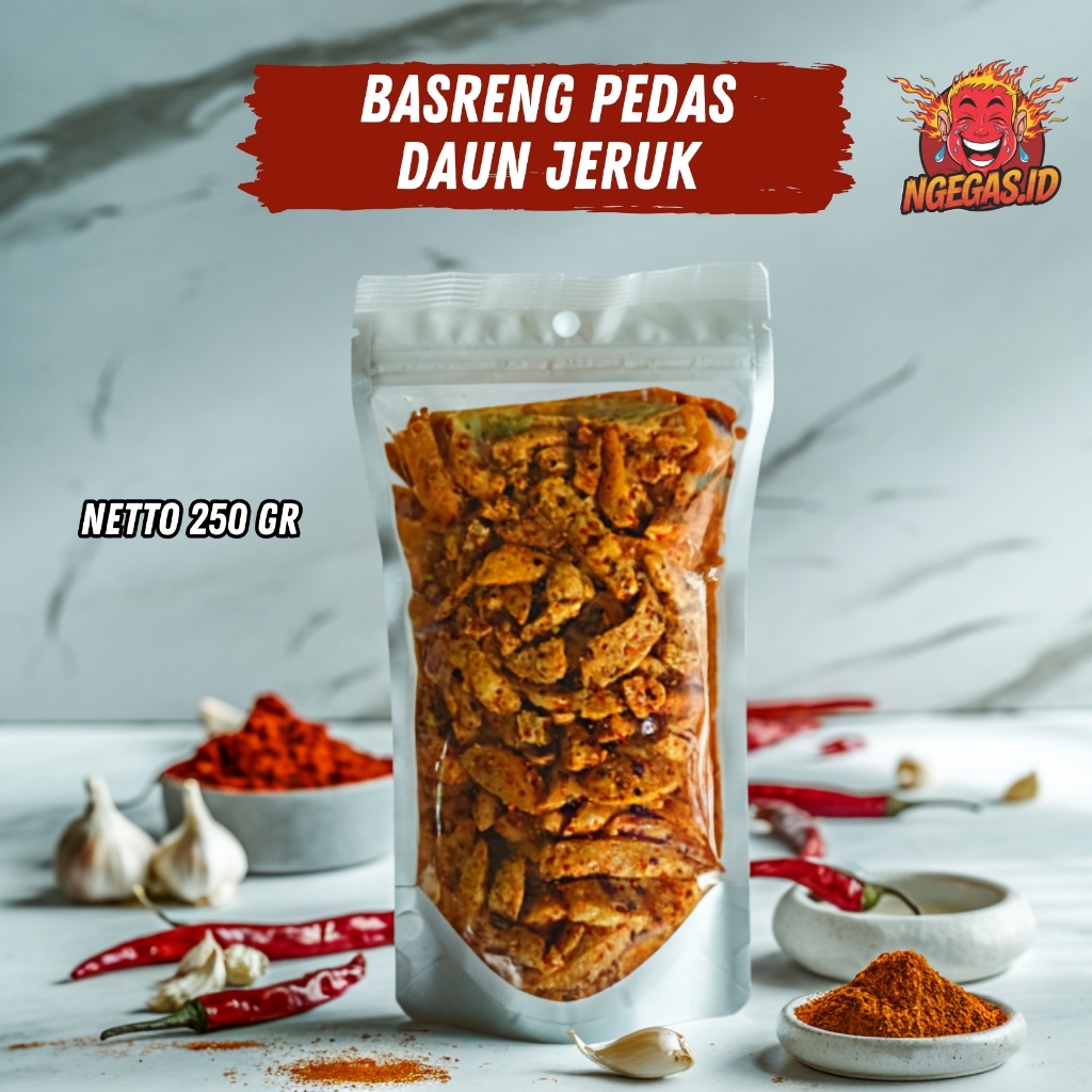 

Basreng Pedas Daun Jeruk 250Gr Viral Terlaris no.1