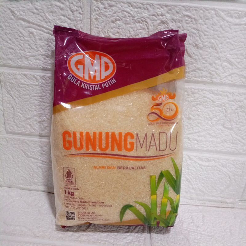 

gula gmp kemasan 1kg/gula gunung madu