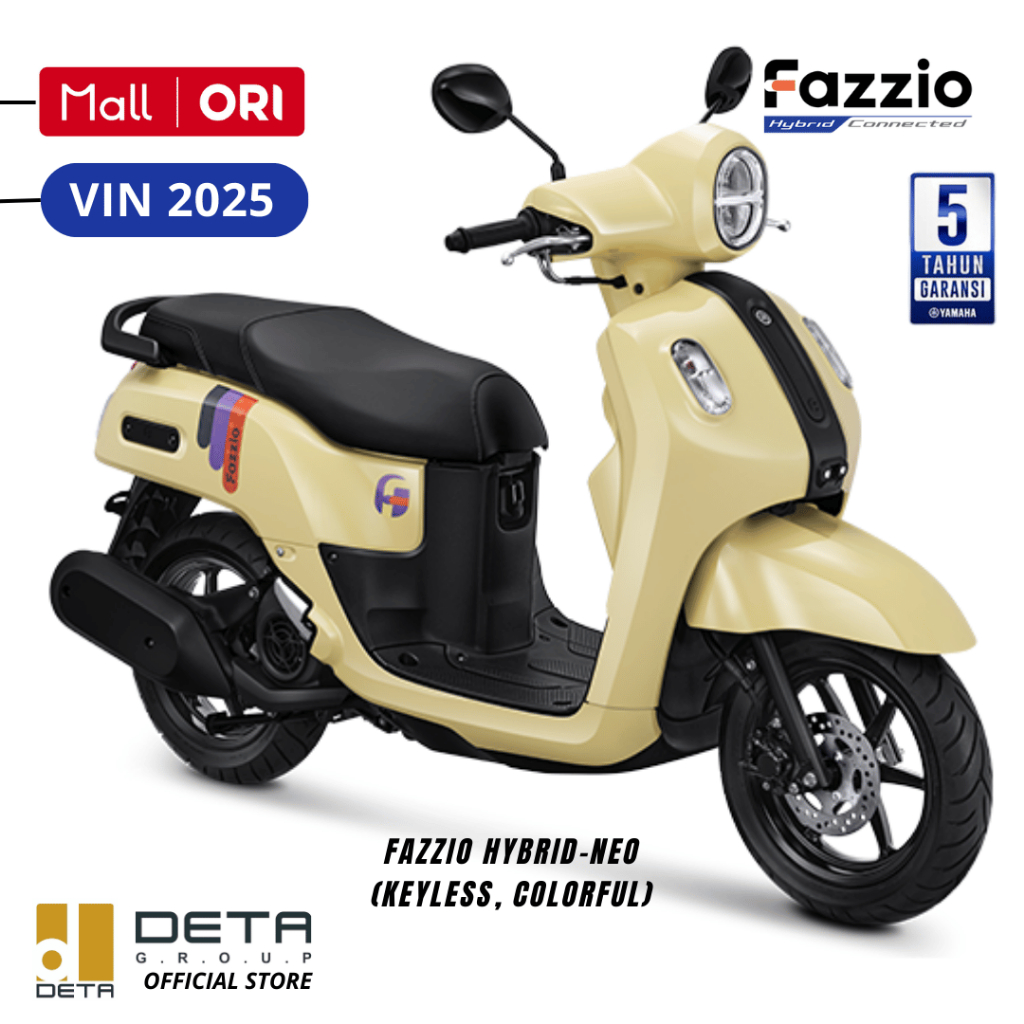 Sepeda Motor Yamaha Fazzio Hybrid-Neo