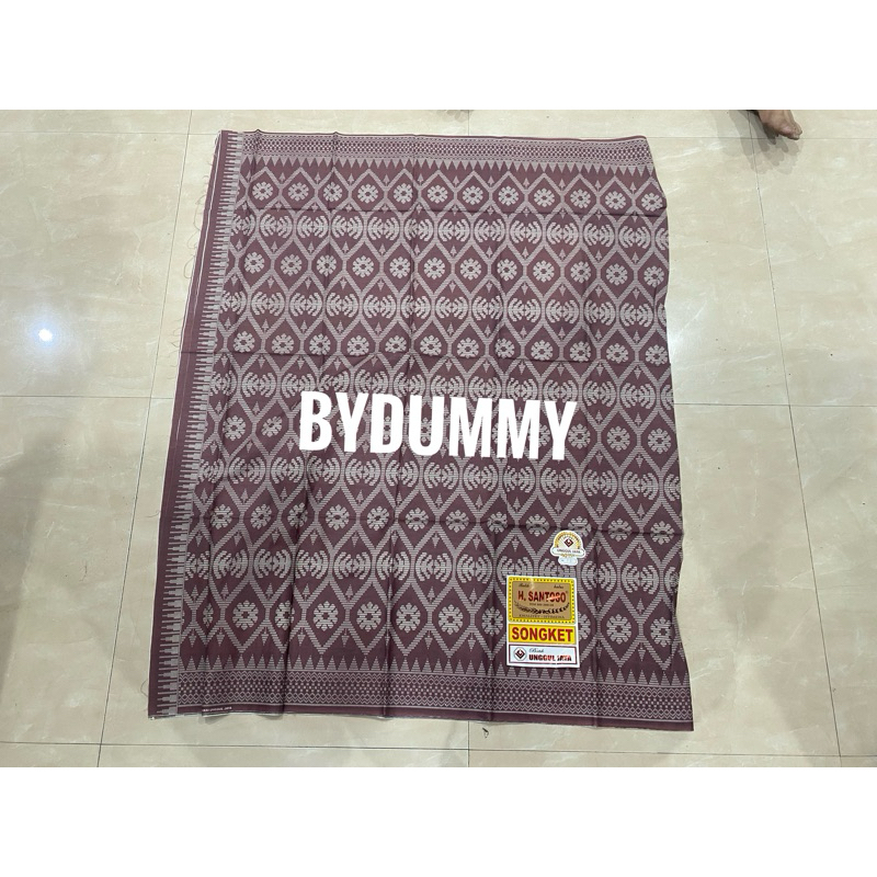 Kain Panjang Unggul Jaya Songket warna ungu no 16  muda pink soft pastel grosir murah bisa buat bawa