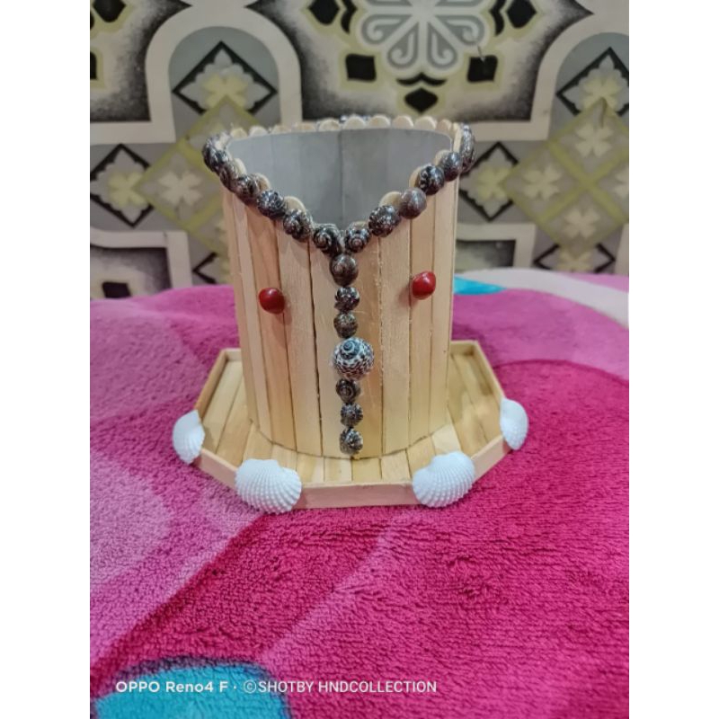 

tempat pensil unik dari kerajinan stik es krim/tempat pensil/kerajinan tanggan