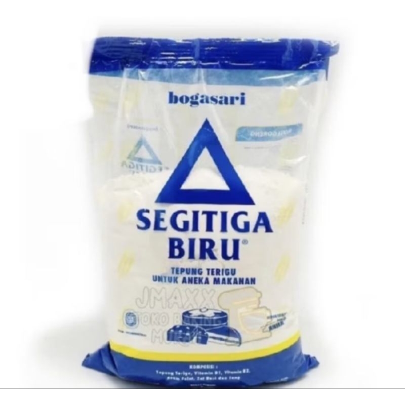 

TEPUNG TERIGU SEGITIGA BIRU 1 KG/ berhadiah sendok