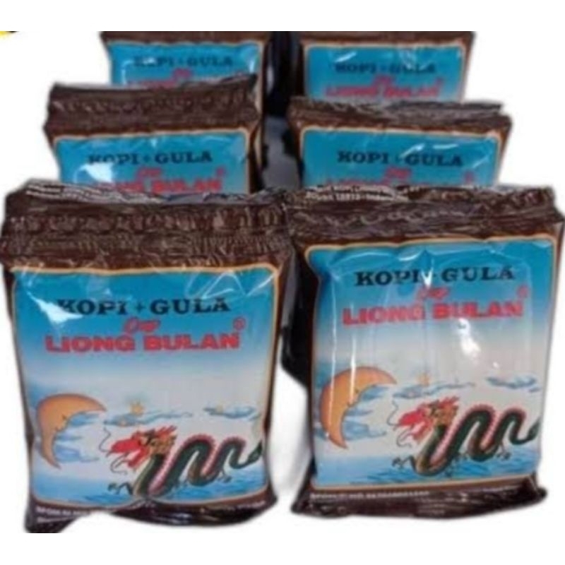 

Kopi LIONG + GULA Cap Liong Bulan ( isi 40 Sachet)