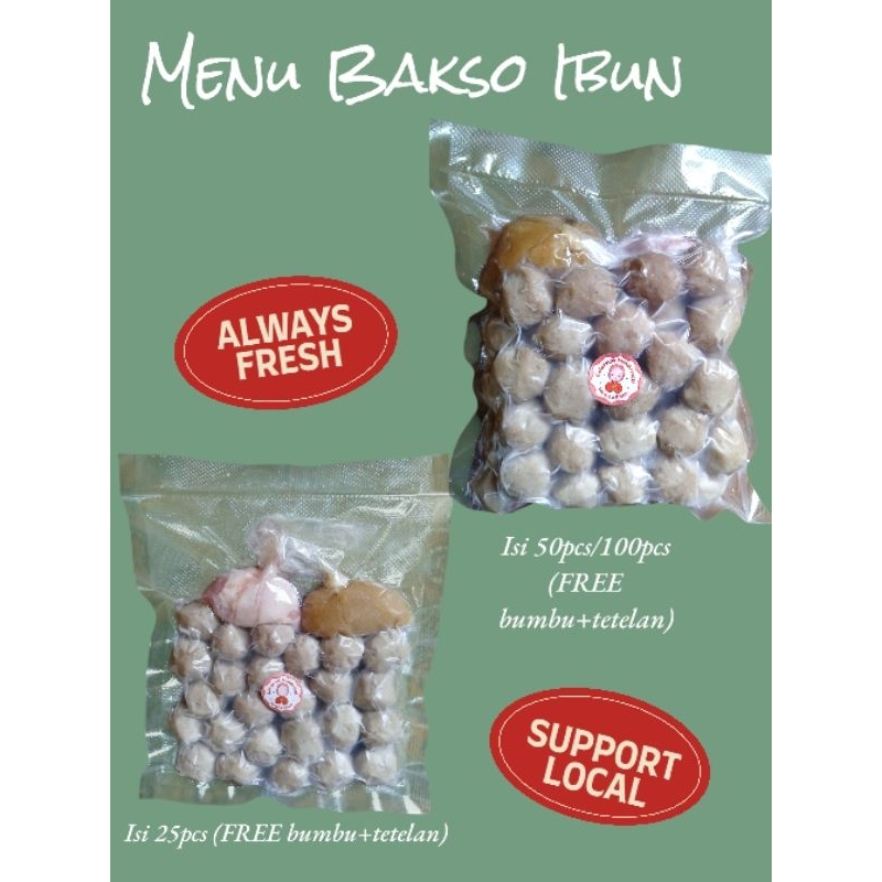 

Bakso Daging Sapi Homrmade