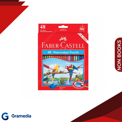 

Gramedia Medan - FABER CASTELL WATERCOLOR PC 48L 114468