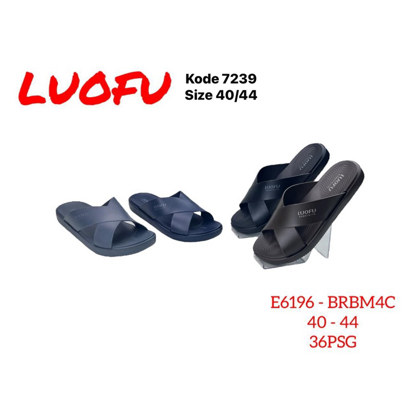 SENDAL LUOFU TALI SILANG COWOK - SENDAL LUOFU