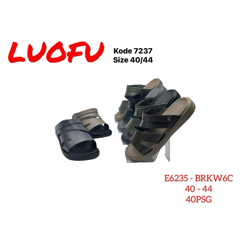 SENDAL LUOFU COWOK - SENDAL SORONG TALI- SENDAL LUOFU