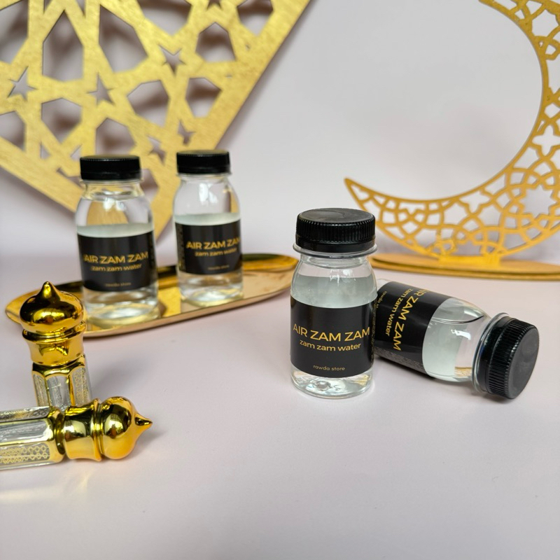 

Air Zam Zam Asli 50 ml 80 ml Souvenir Oleh oleh Haji Umroh