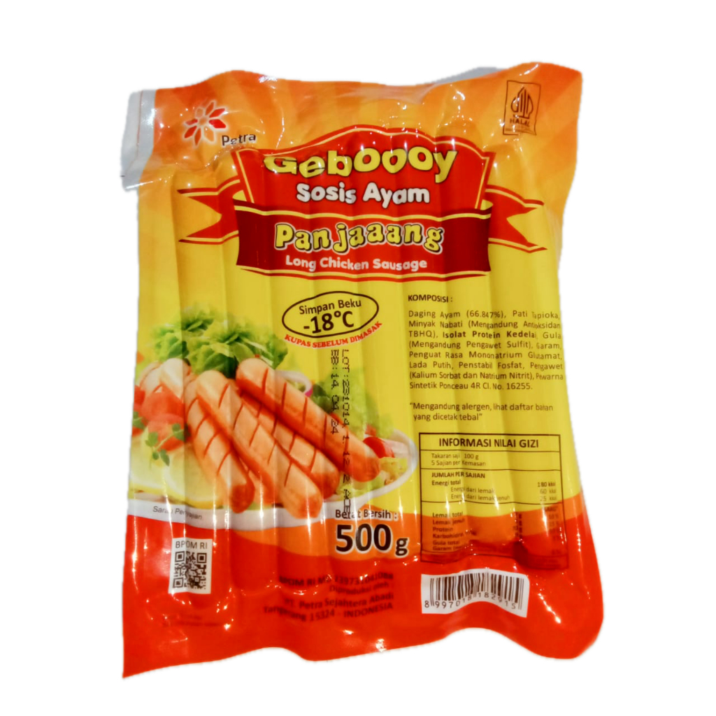 

Sosis Gebooy 500 gram
