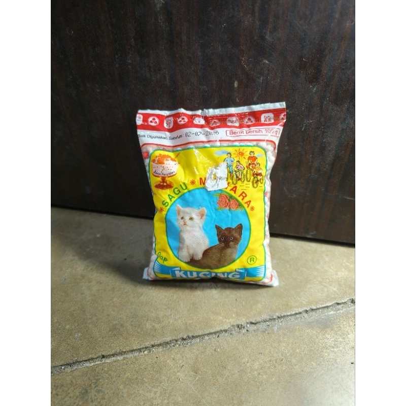 

Sagu Mutiara Cap Kucing 100gr