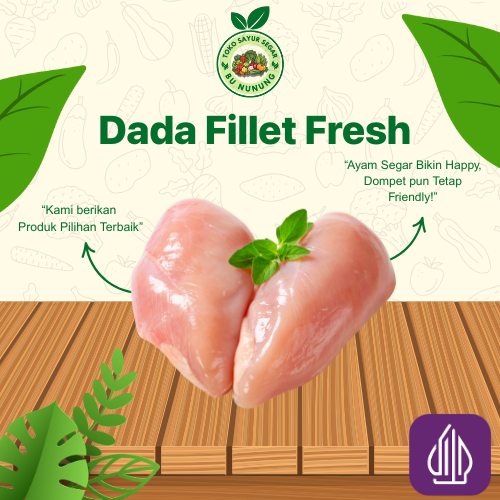 

DADA FILLET DAGING AYAM TANPA TULANG DAN KULIT HALAL 1 KG / Ayam Fillet Dada 1kg