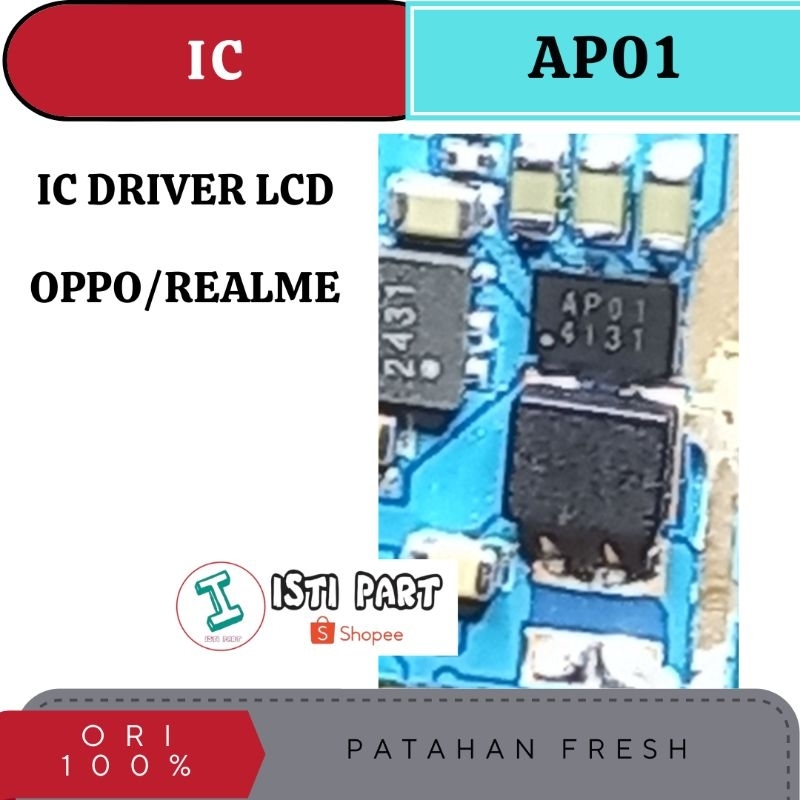 IC AP01 IC LAMPU DRIVER LCD OPPO/REALME