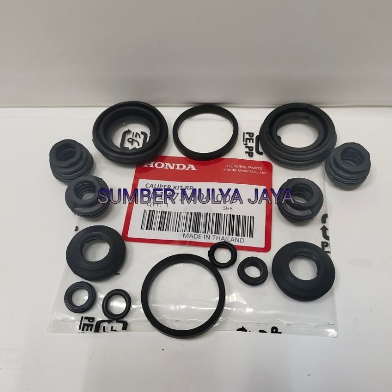Caliper Kaliper Kit Seal Kit Rem Belakang Brio / Satya / RS