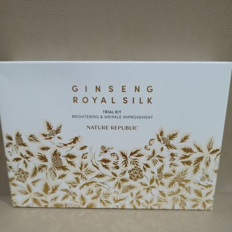Ginseng Royal Silk Trial Kit Nature Republic