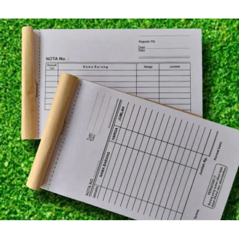 

(100 lembar) Nota kontan 1/4 folio /nota kontan 2 ply /nota kontan 100 lembar /nota kontan 2 rangkap
