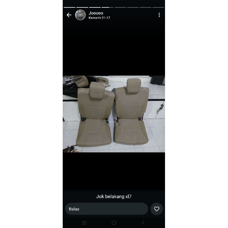 jok belakang ertiga 2021