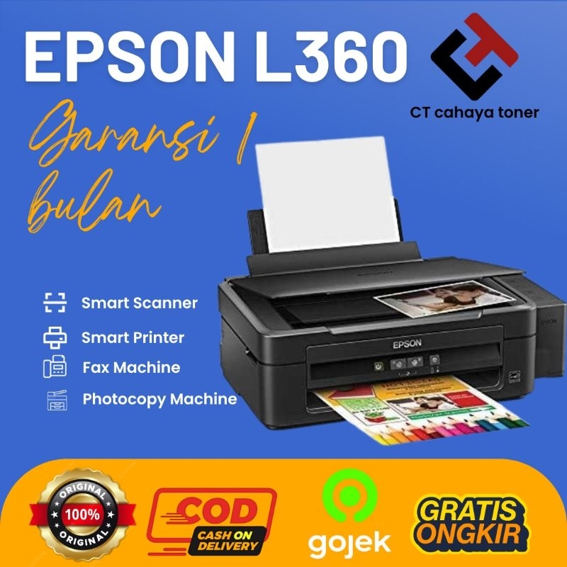 printer epson l360-bekas berkualitas