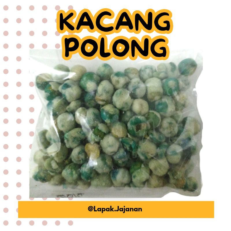 

[Lapak.Jajanan] Kacang Polong - Snack Jajanan Murah Renyah Gurih Nikmat