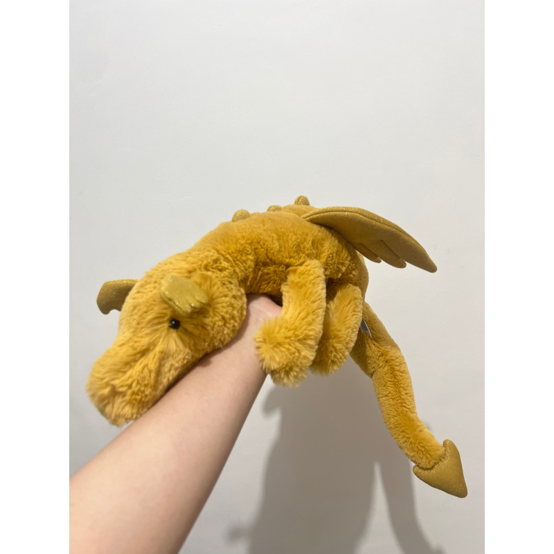 Jellycat dragon gold large