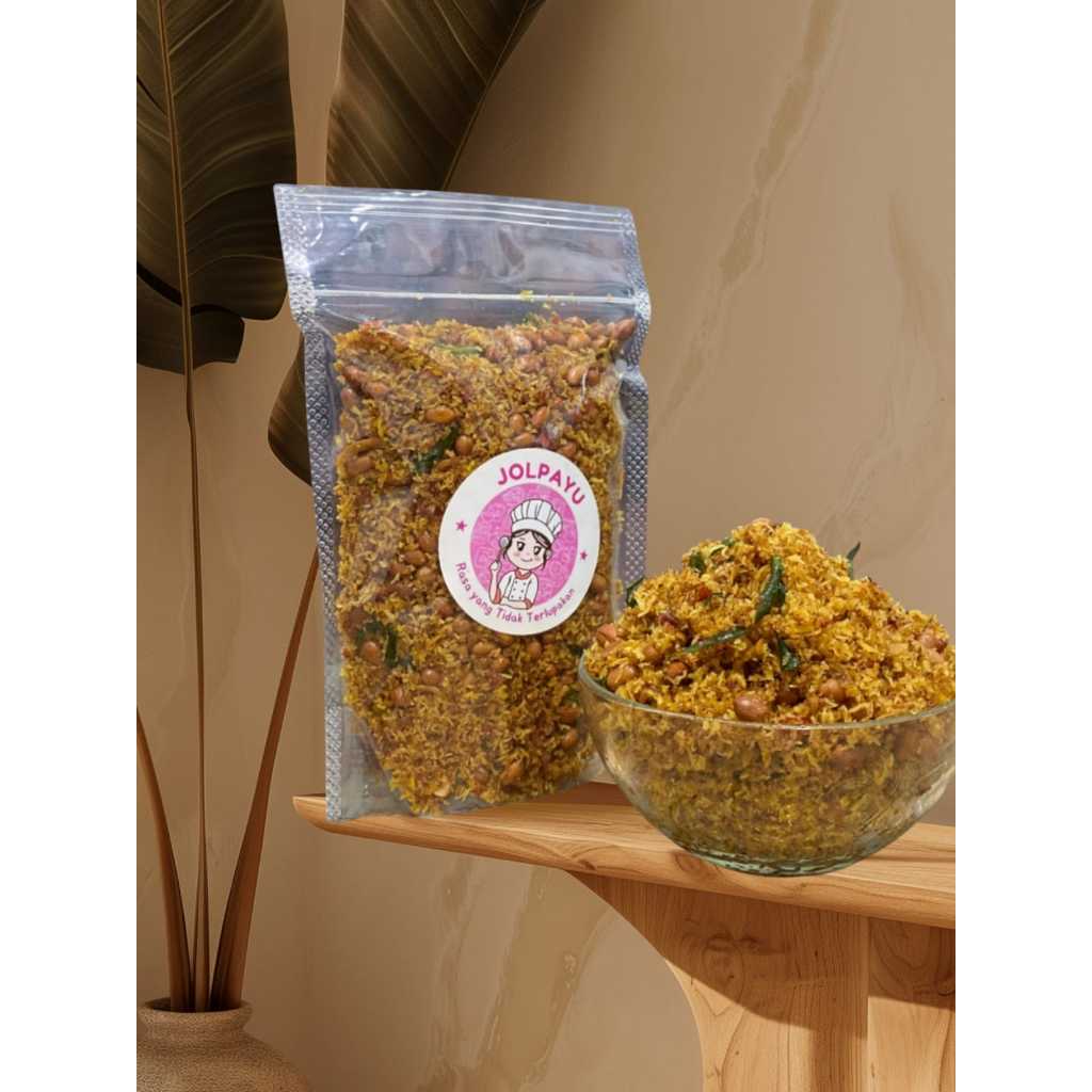 

Serundeng Kelapa Teri Kacang Gurih Pedas Halal Camilan Tradisional Khas Indonesia