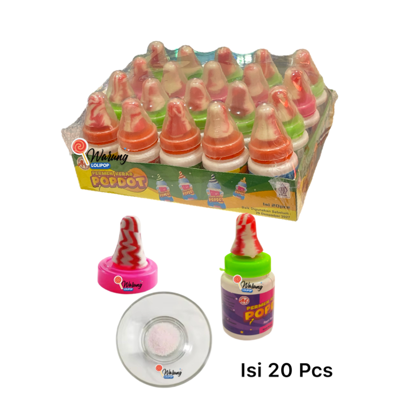 

Permen DOT ANGKASA 20 X 3 Gr Rasa Buah Buahan by Warung Lolipop