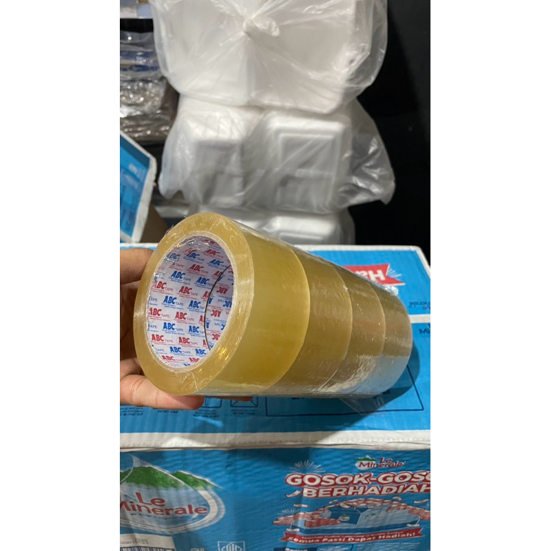 

ISOLATIP BESAR BENING. LAKBAN BESAR BENING MERK ABC TAPE. PEREKAT SERBA GUNA MELEKAT DENGAN SEMPURNA.