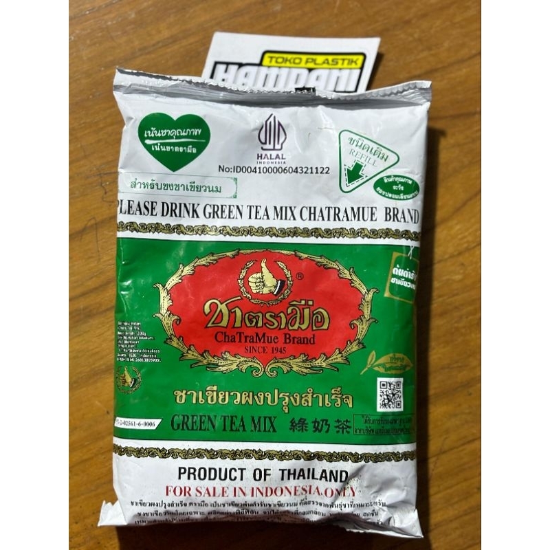 

Teh Hijau / Green tea original chatramue 200g