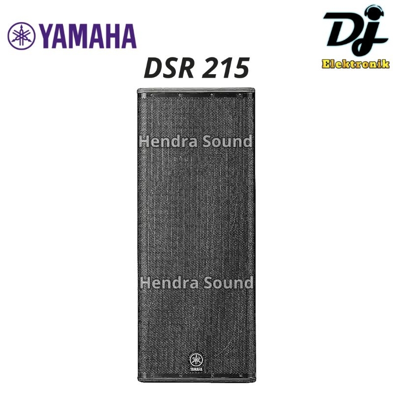 YAMAHA ● DSR 215 / DSR215 - Speaker Aktif (2x15 inch)