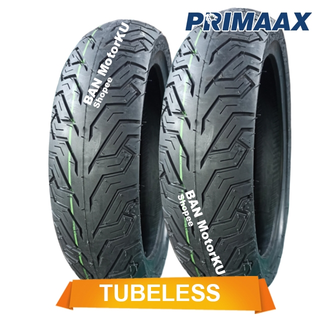 Paket Primaax SK 72 ( SK72 ) THE CROW Ukuran 120/70-13 & 140/70-13 Ban Motor Tubeless Nmax