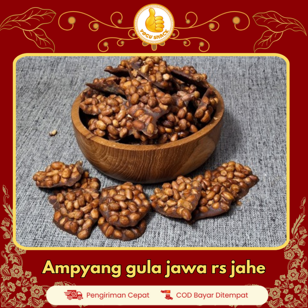 

Ampyang Gula Jawa Jahe – Camilan Tradisional Renyah Manis