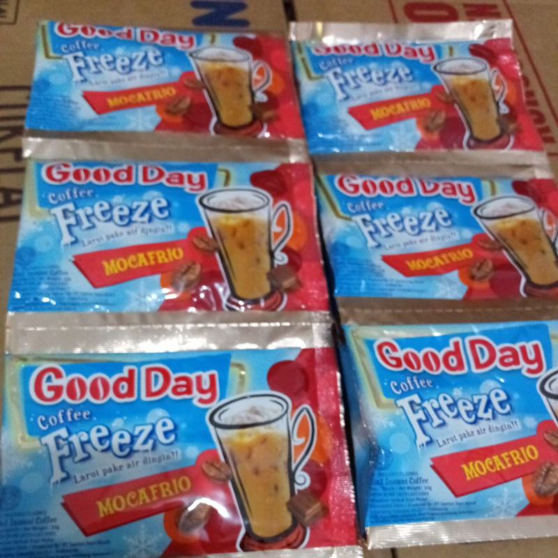 

Good day freeze 6 renteng