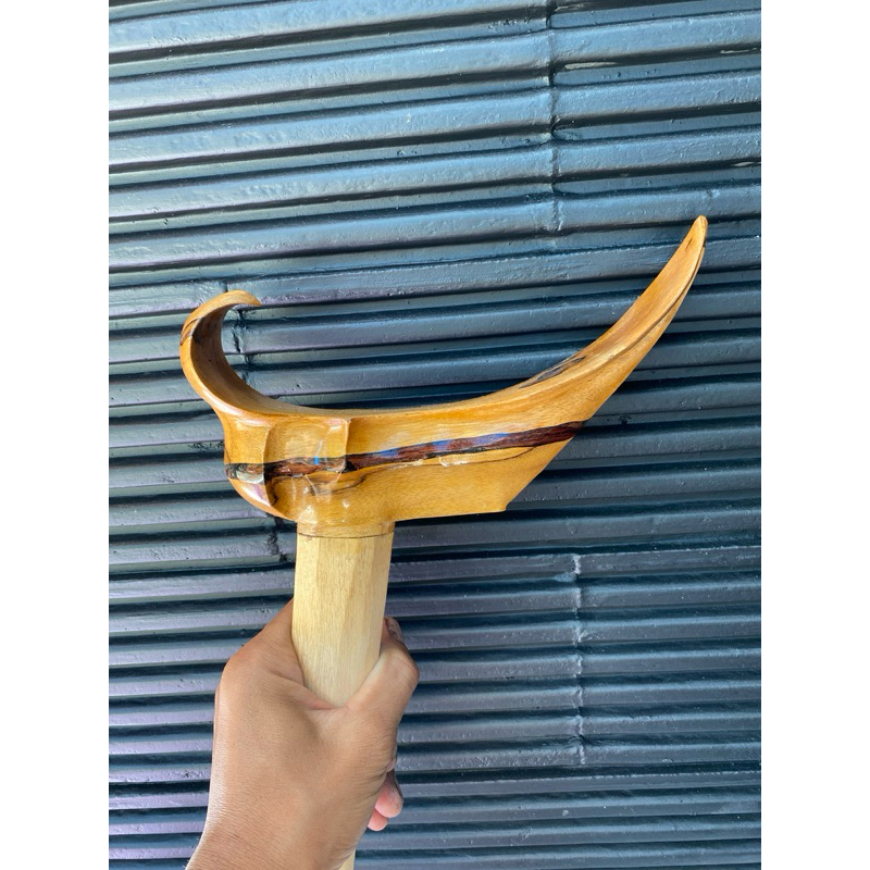 warangka kendit rebah kayu timoho