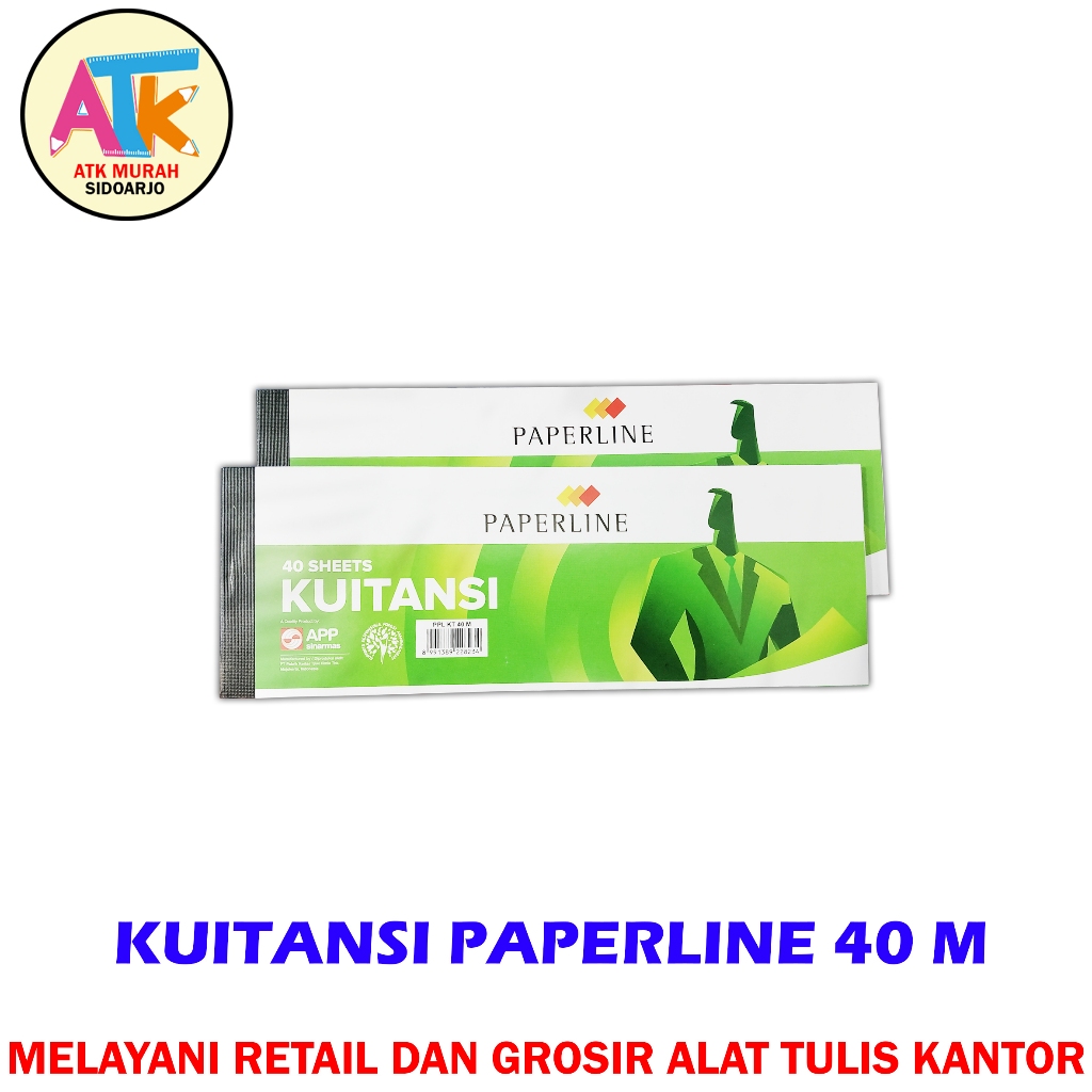 

KUITANSI PAPERLINE PPL KT 40 M - 0,75 X 21,50 CM