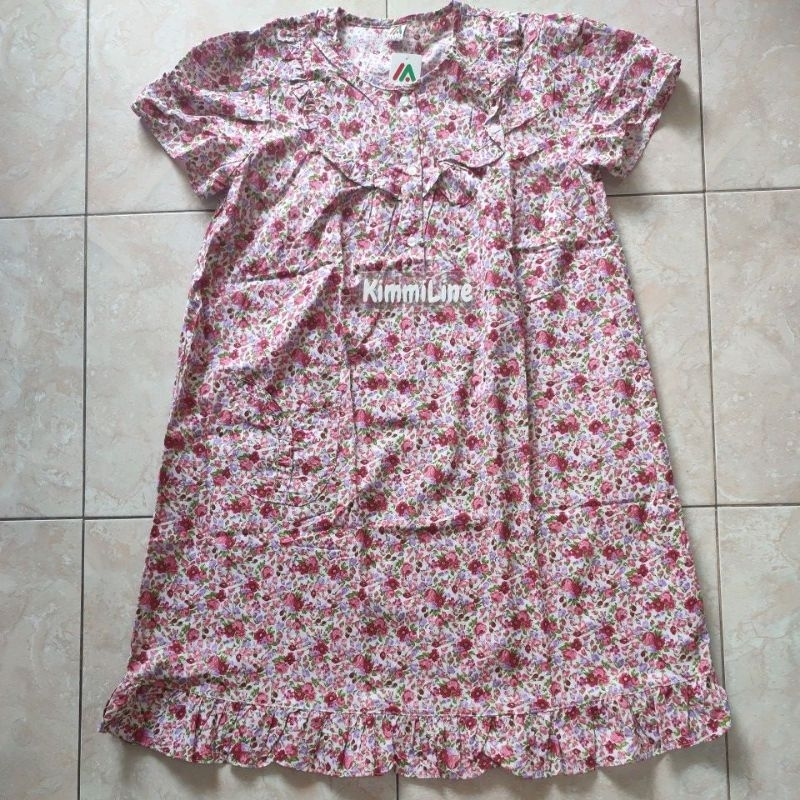 Merlin Baju Tidur Daster Dewasa 13 Corak Motif Dress Terusan Bahan Katun Fashion Premium Model Lisu 