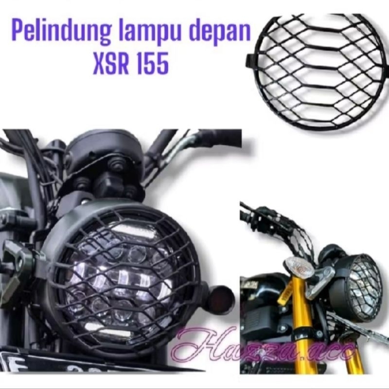 Cover Lampu XSR155/Cover Headlamp Yamaha XSR155