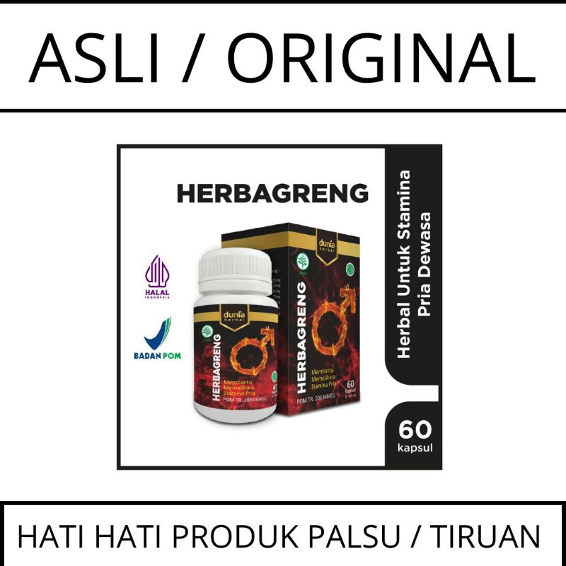 HERBAGRENG HERBAL STAMINA VITA LITAS PRIA PROMIL