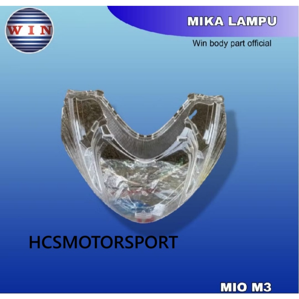 MIKA REFLEKTOR LAMPU DEPAN MIO M3 MERK WIN ORI
